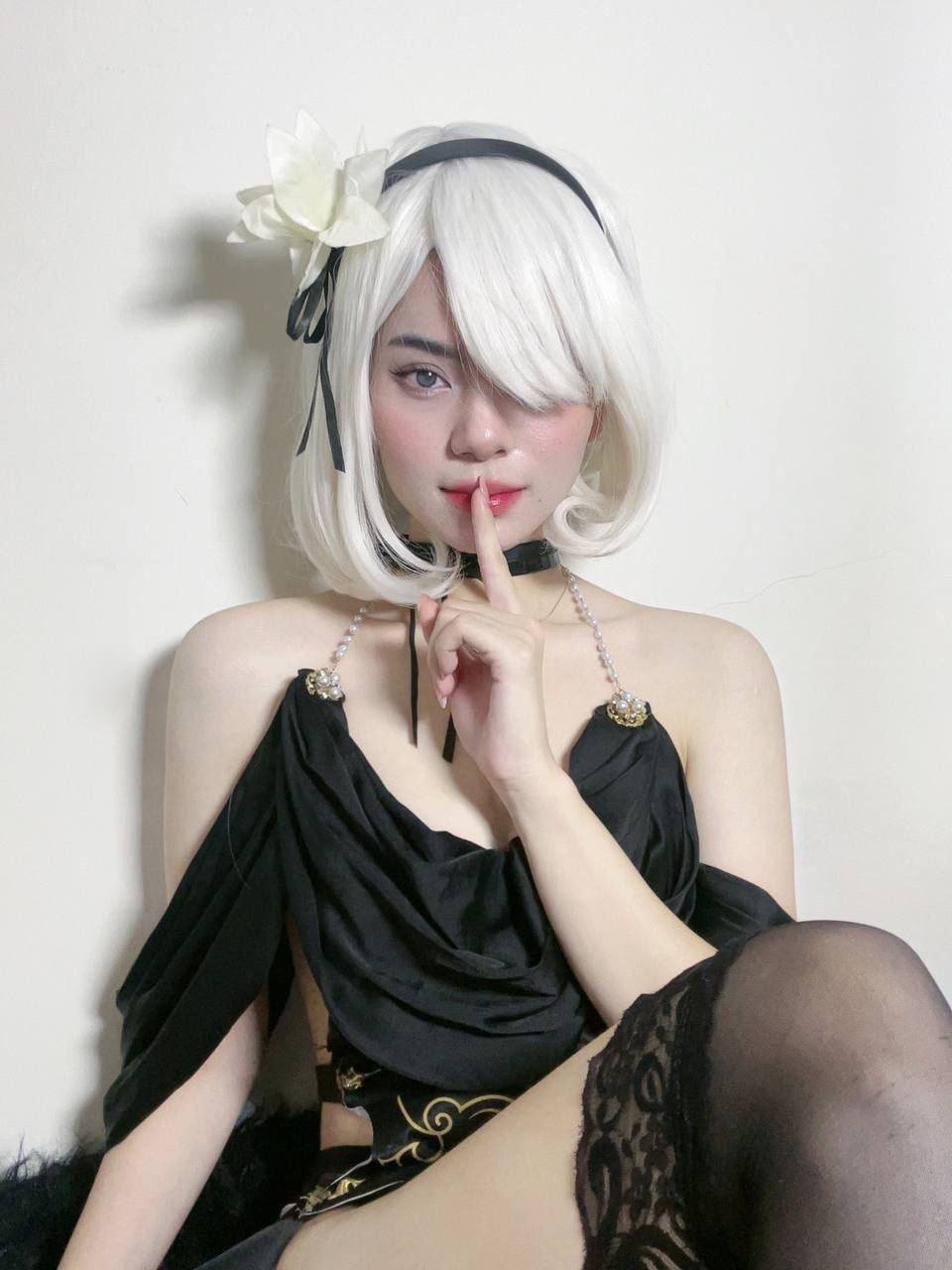 Niken Andalusia Konten Ekslusif Edisi Nier Automata! FAVORIT! 15 04.TELEGRAM@BagianKenikmatan 4
