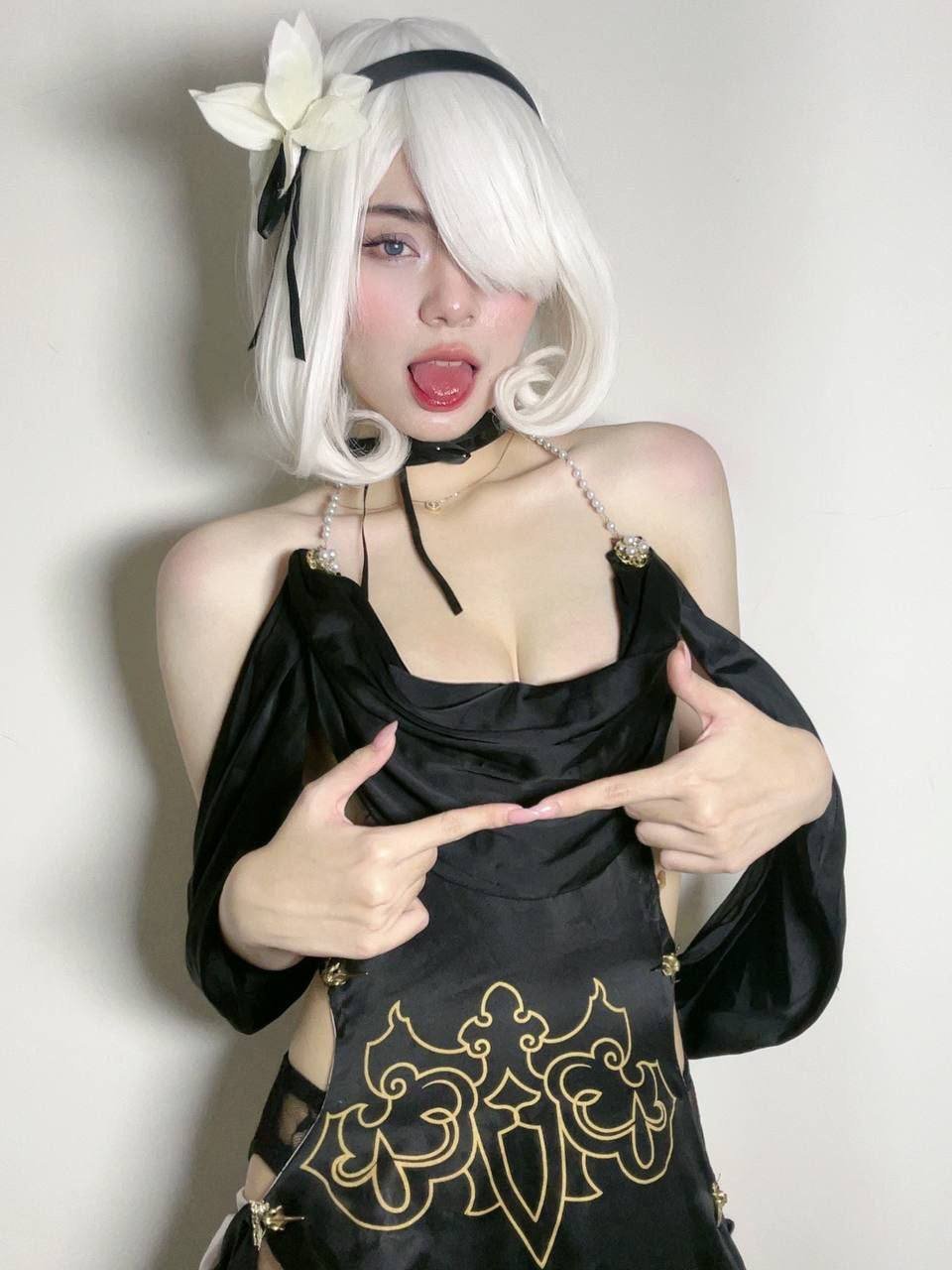 Niken Andalusia Konten Ekslusif Edisi Nier Automata! FAVORIT! 13 06.TELEGRAM@BagianKenikmatan 3