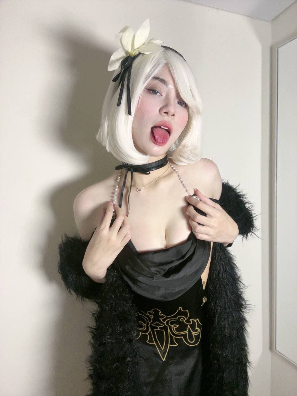 Niken Andalusia Konten Ekslusif Edisi Nier Automata! FAVORIT! 9 10.TELEGRAM@BagianKenikmatan 4