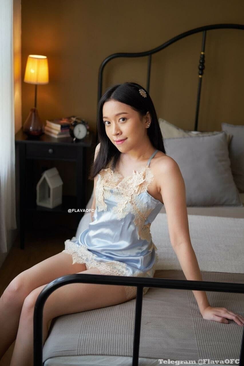 Cindythiaap aka RRQ Snow Konten Eksklusif Edisi Blue Lingerie 9 8