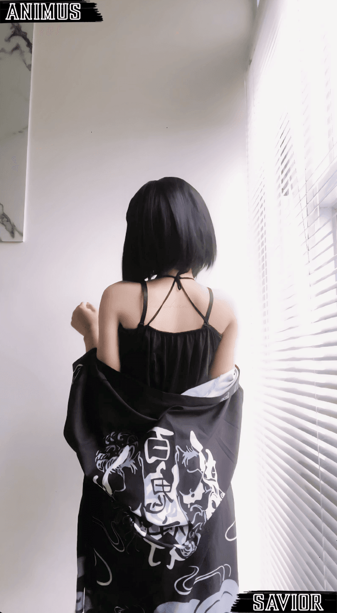 Dlychan Cosplay Tobrut Edisi Black Kimono! 11 beechan10.PNG QamNukSj
