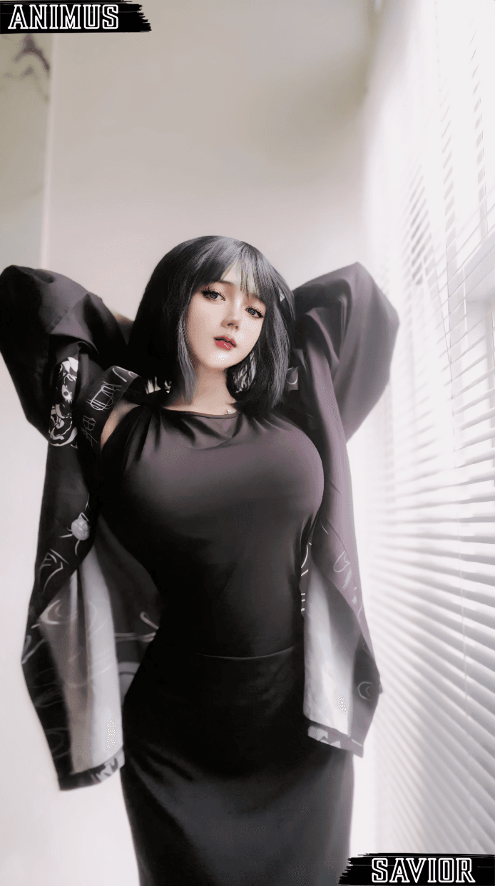 Dlychan Cosplay Tobrut Edisi Black Kimono! 5 beechan4.PNG