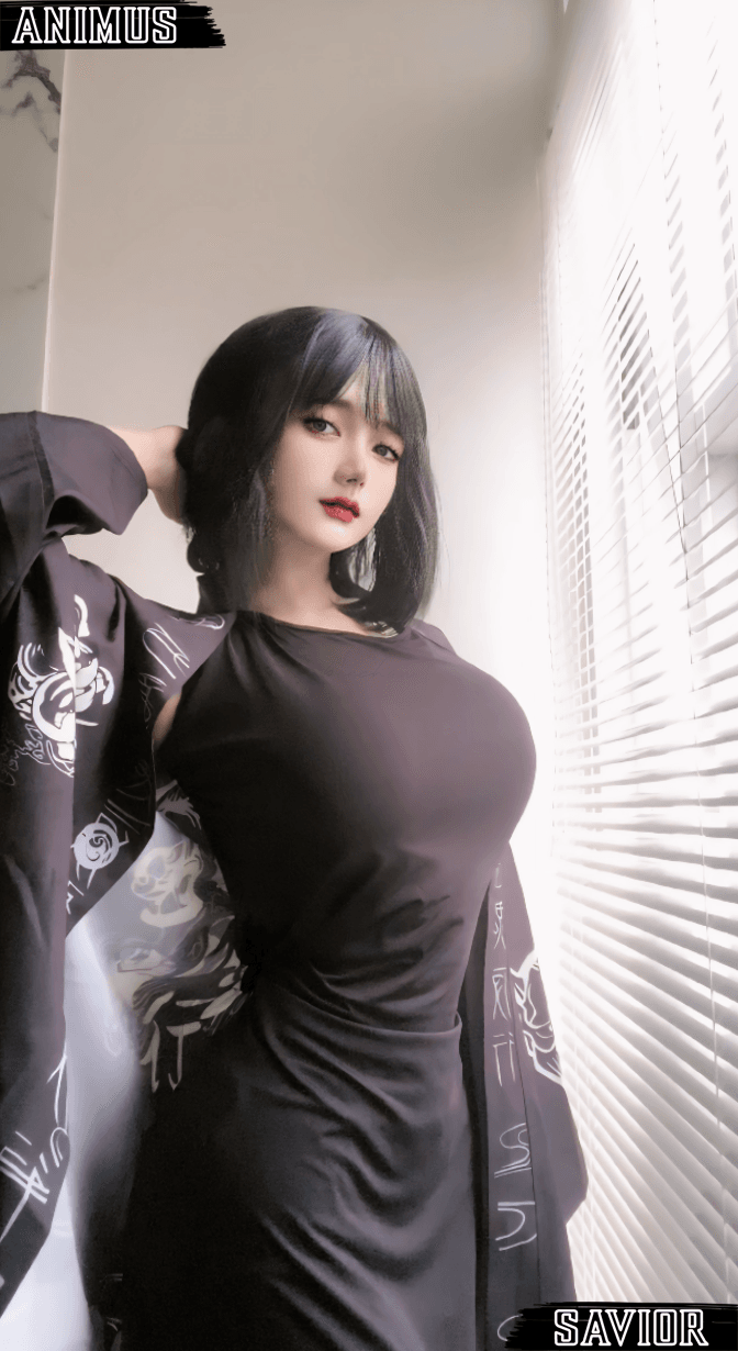 Dlychan Cosplay Tobrut Edisi Black Kimono! 6 beechan5.PNG ud6wP4Rs