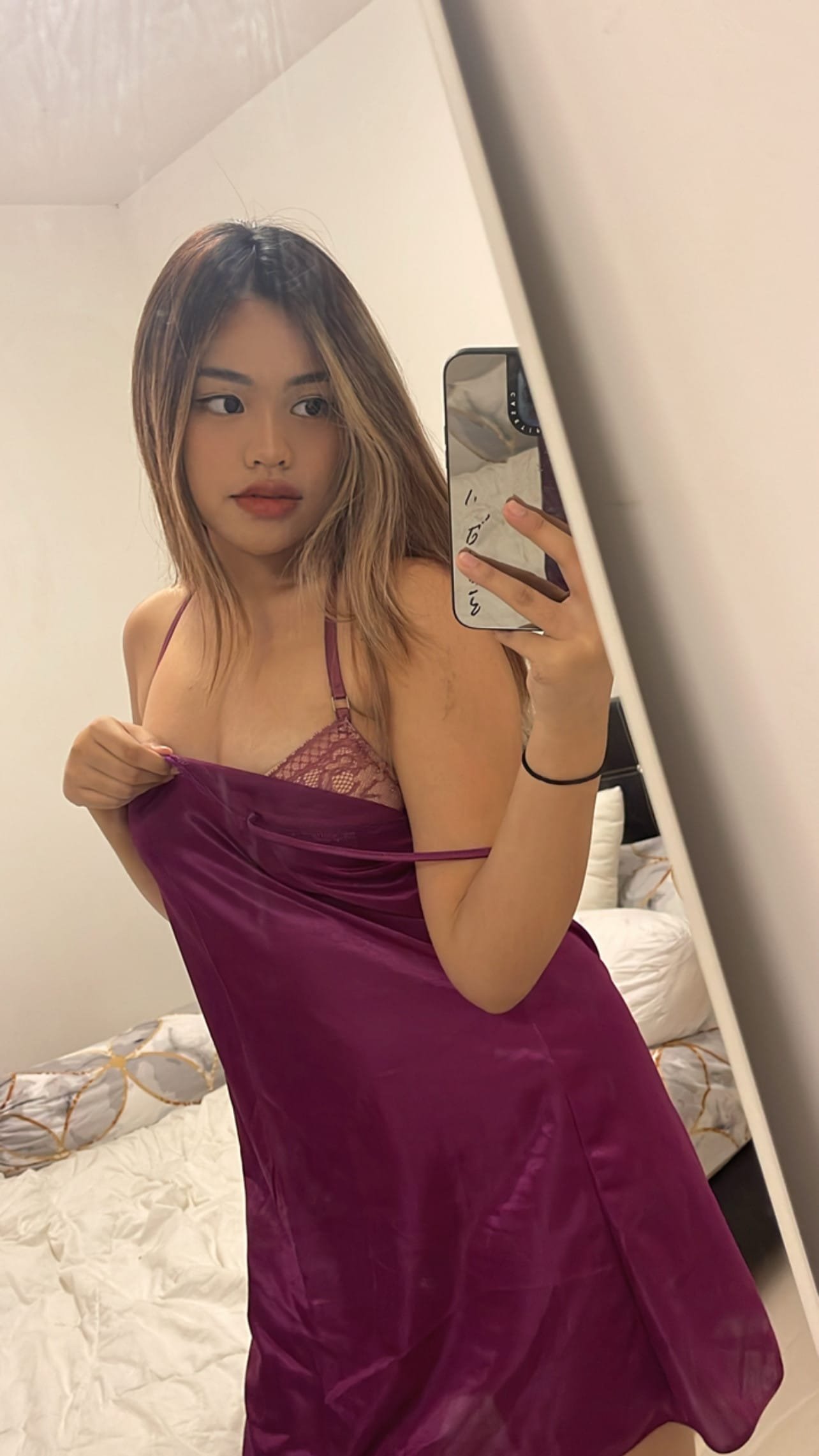 Annette Monsouleil Konten Eksklusif Edisi Purple and Pink Lingerie 6 leaksmaster69.cyou 50