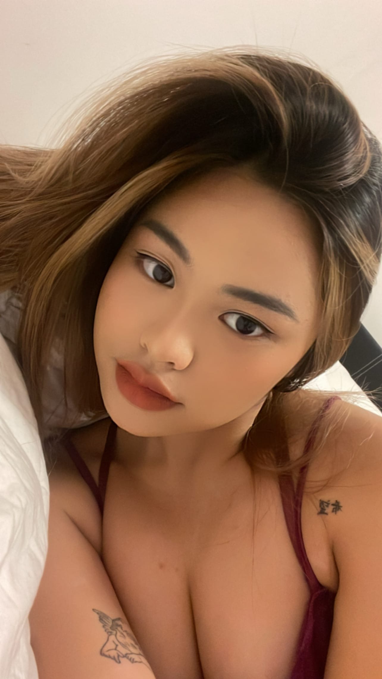 Annette Monsouleil Konten Eksklusif Edisi Purple and Pink Lingerie 2 leaksmaster69.cyou 52