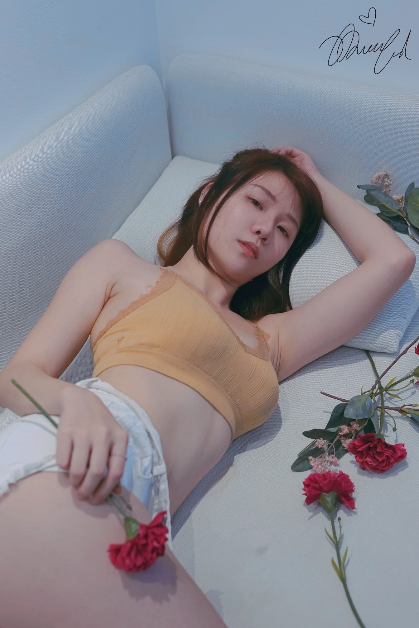 Jena Dammaya Eksklusif Edisi Special Bralette Sexy With Hotpants 18 10