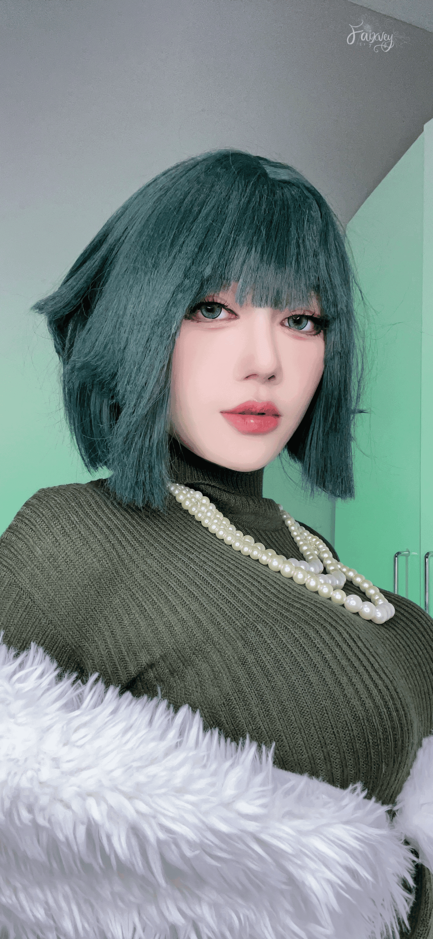 Ivy @faixvey Eksklusif Cosplay Fubuki (One Punch Man) 8 100002553722cdb3cd304904a9