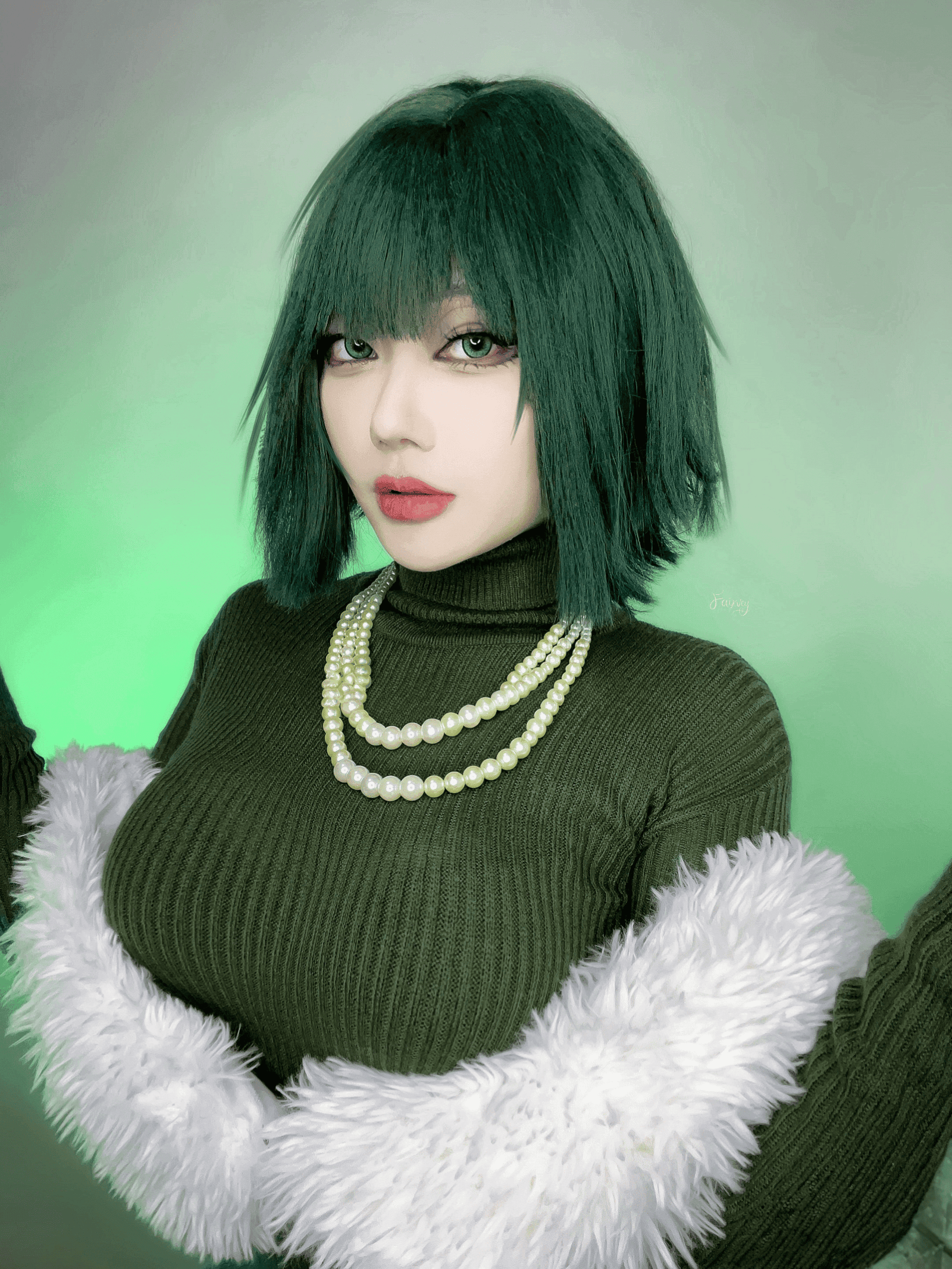 Ivy @faixvey Eksklusif Cosplay Fubuki (One Punch Man) 4 1000025545ea5f384d098deedc