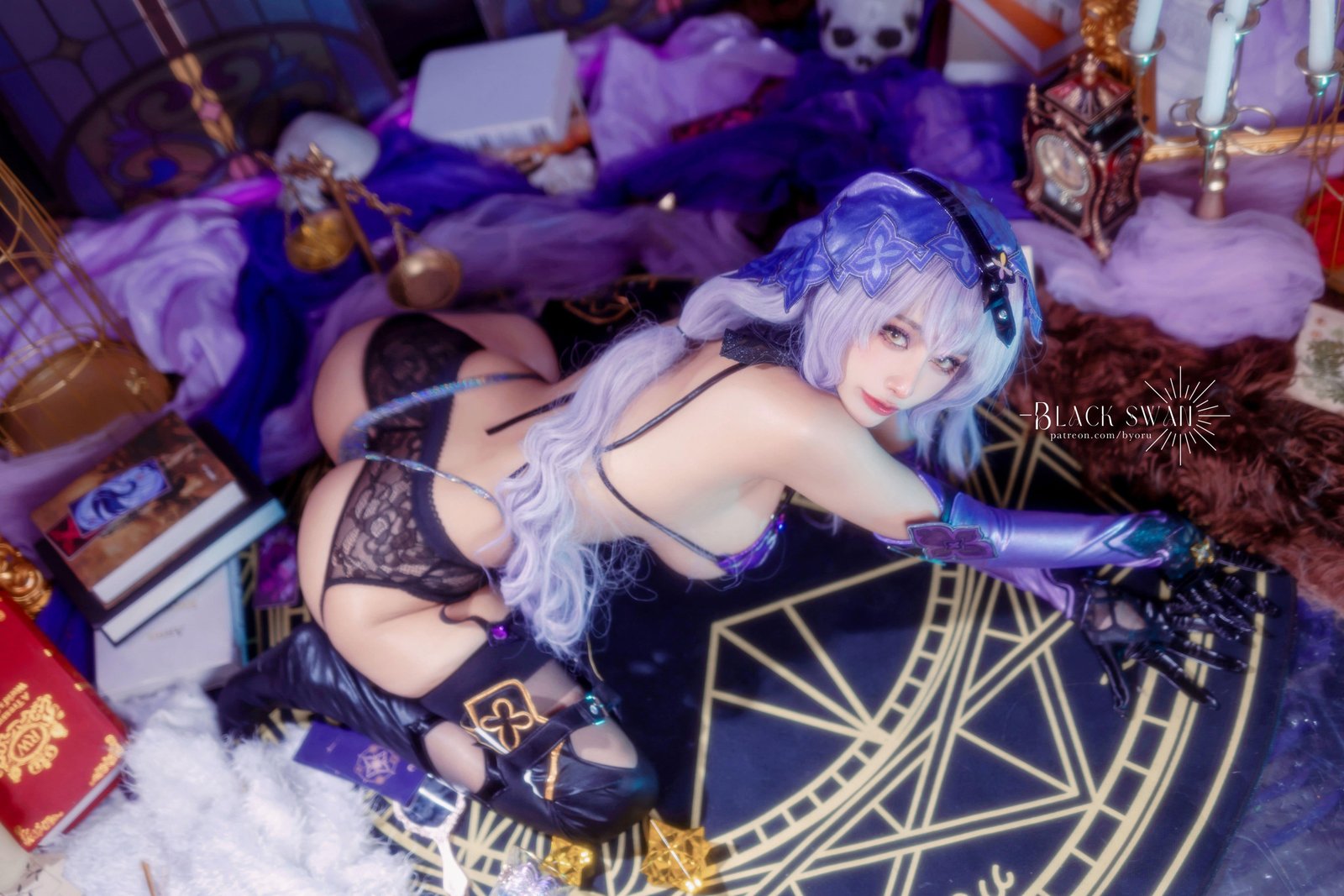 Byoru Eskslusif Cosplay Black Swan , BAR BAR! 16 JOIN TELE @Cosplayer NSFW 29 min