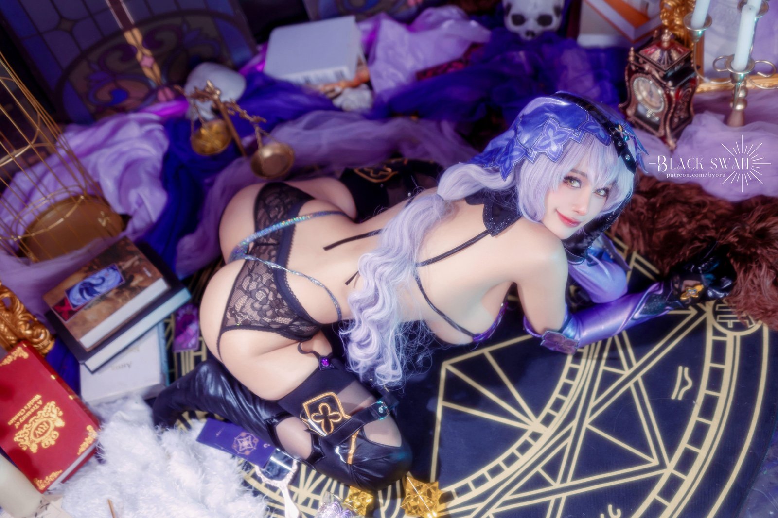 Byoru Eskslusif Cosplay Black Swan , BAR BAR! 17 JOIN TELE @Cosplayer NSFW 30 min