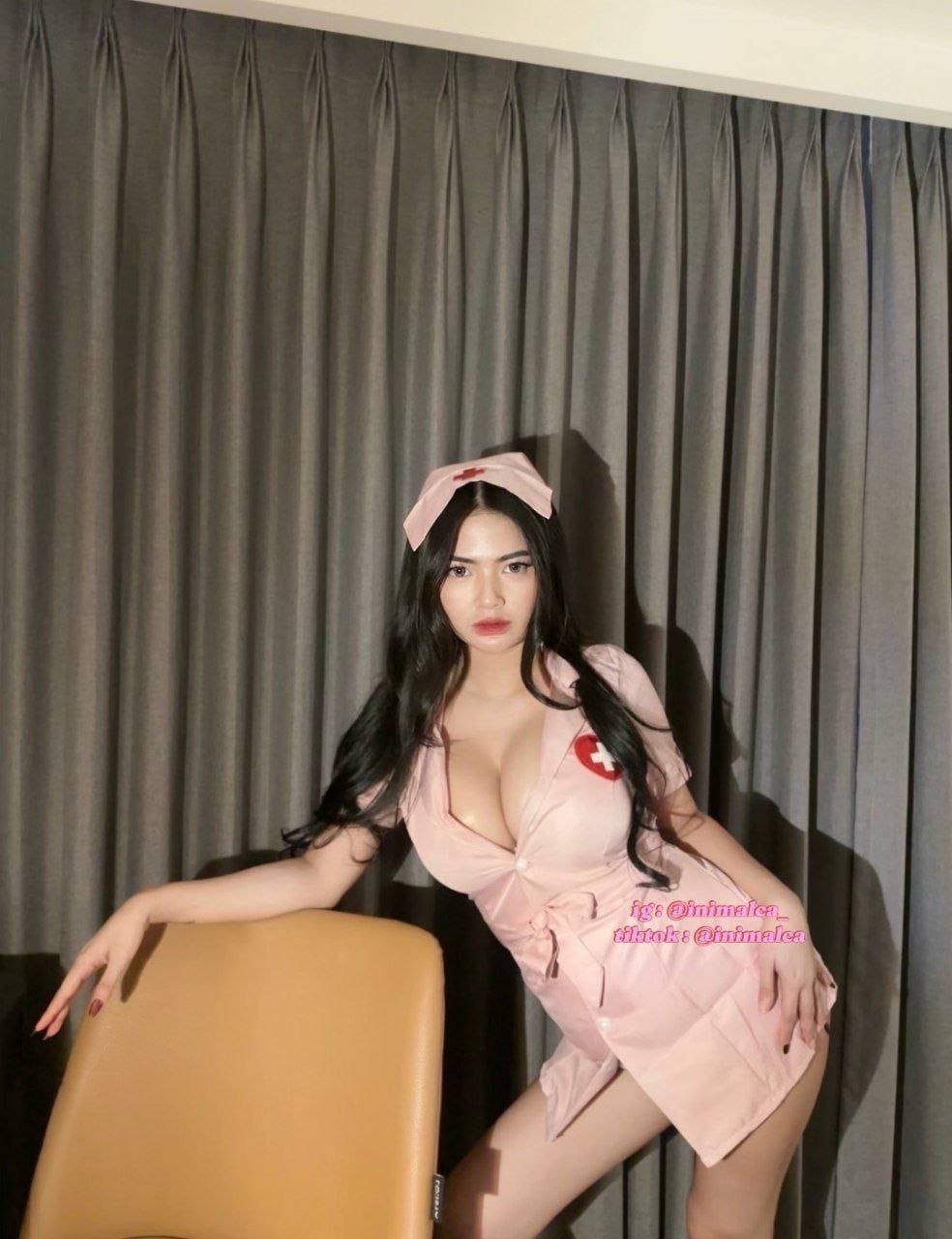 Ini Malca Konten Eksklusif Edisi Suster PINK! BRUTALLL 11 photo 6059668340751843547 y