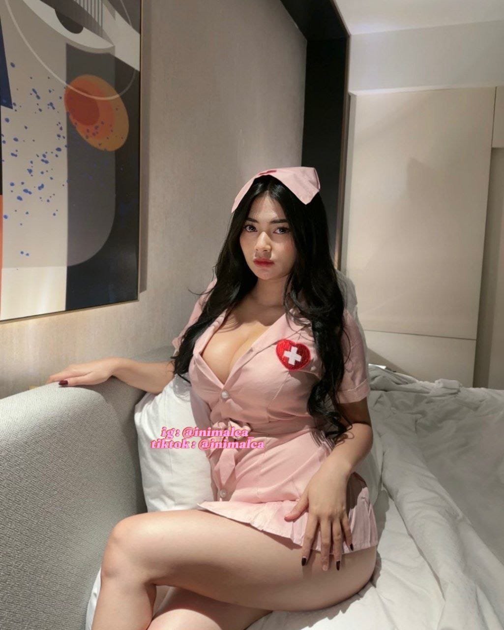 Ini Malca Konten Eksklusif Edisi Suster PINK! BRUTALLL 12 photo 6059668340751843548 y