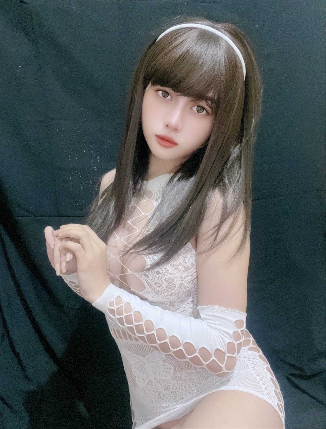 Violet Airis - White OMEK!! WOOW 22 18 www.kawai .pics