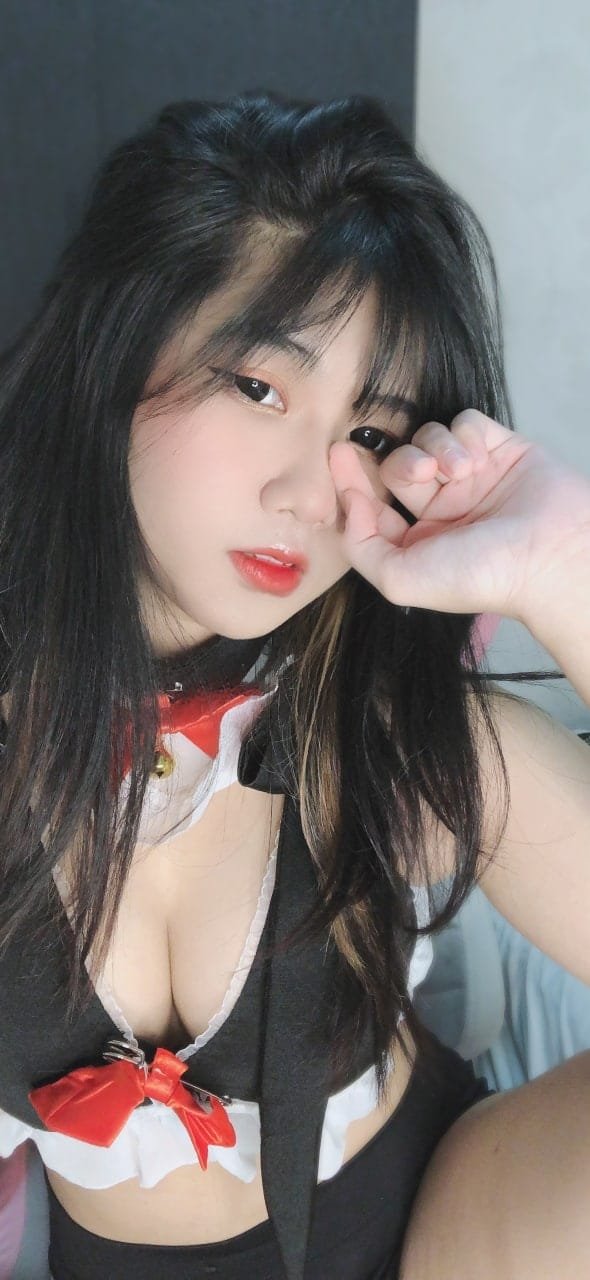 Ex RRQ Lipay Cosplay Black Neko , MEOWW RAWRR 20 Grachive Lipay Black Neko 23