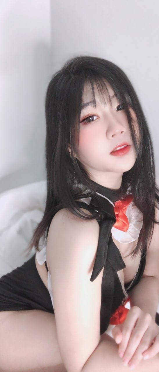 Ex RRQ Lipay Cosplay Black Neko , MEOWW RAWRR 23 Grachive Lipay Black Neko 3