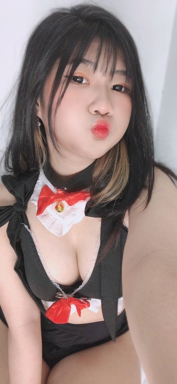 Ex RRQ Lipay Cosplay Black Neko , MEOWW RAWRR 2 Grachive Lipay Black Neko 5