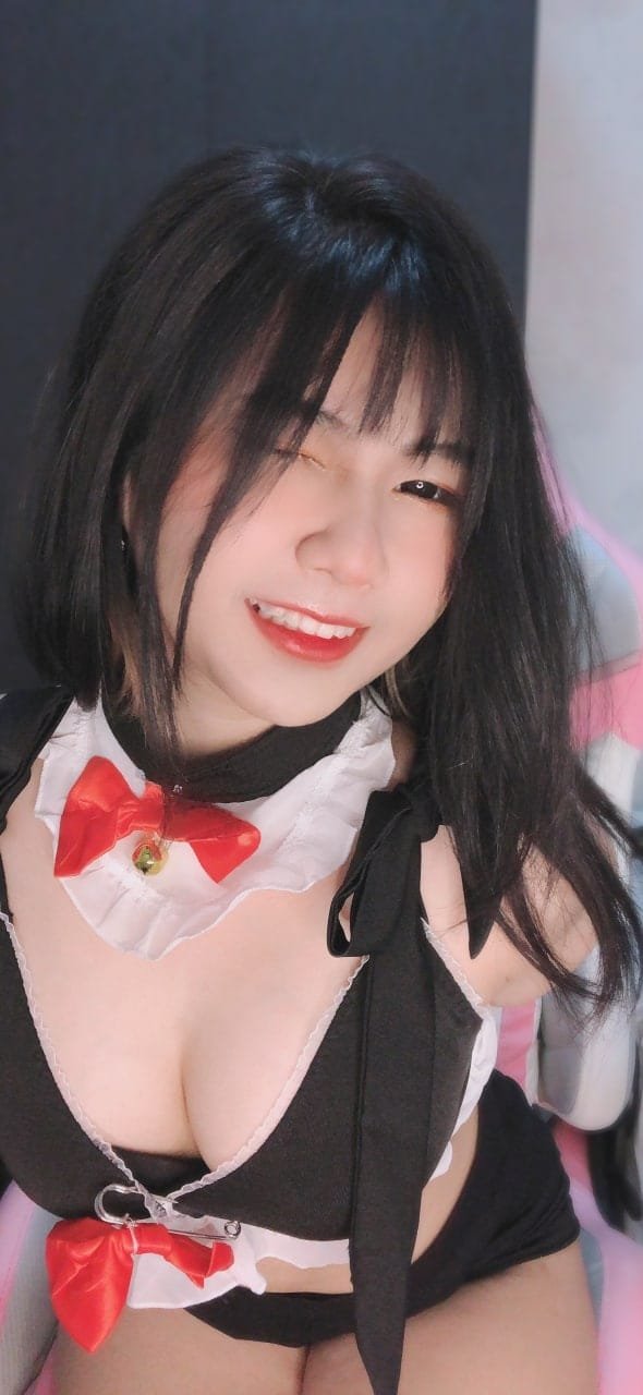 Ex RRQ Lipay Cosplay Black Neko , MEOWW RAWRR 3 Grachive Lipay Black Neko 6