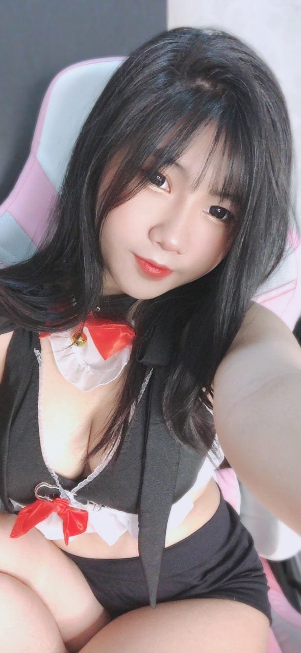 Ex RRQ Lipay Cosplay Black Neko , MEOWW RAWRR 4 Grachive Lipay Black Neko 7