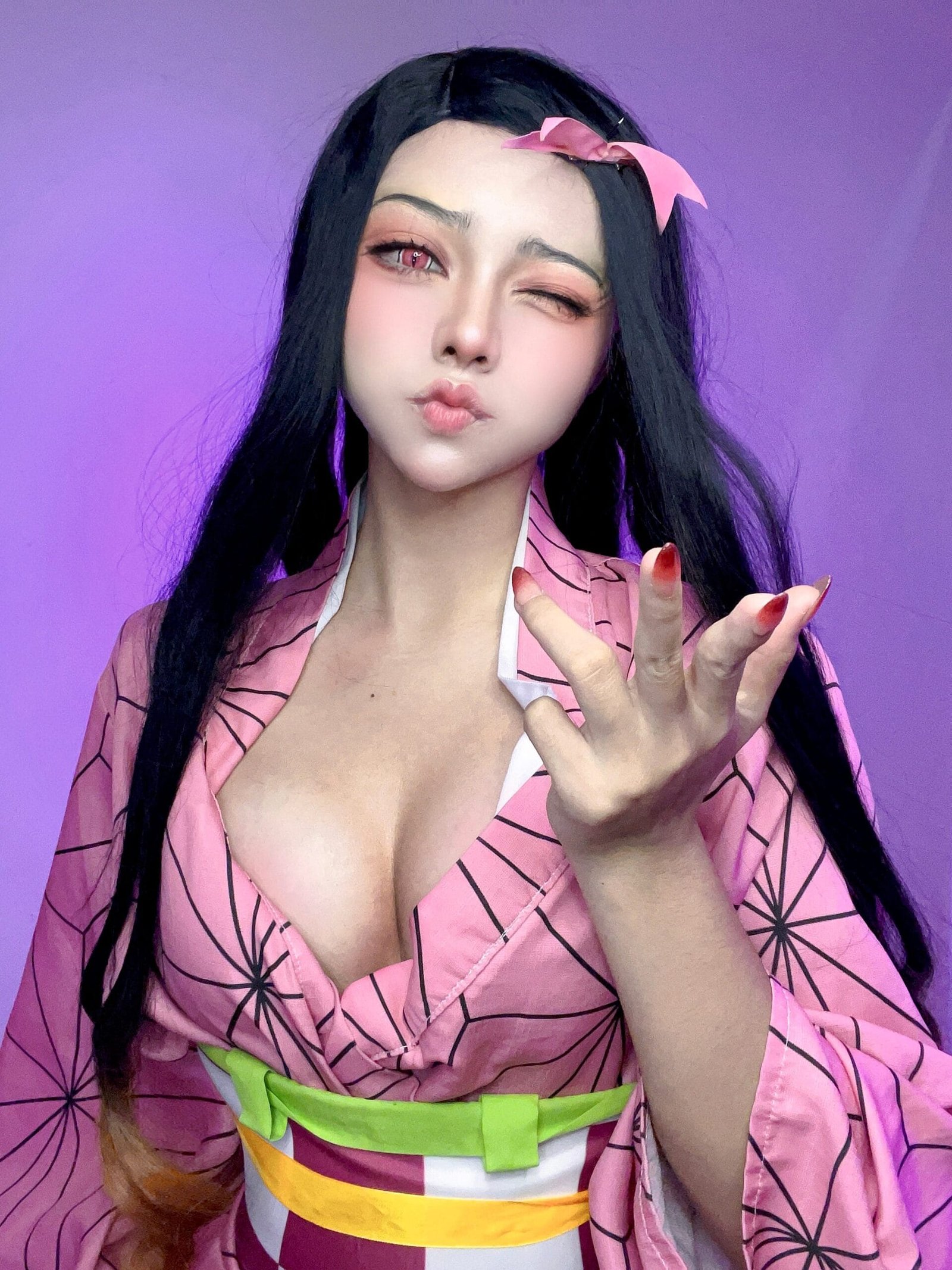 Monchy Cosplay Nezuko , WOW hot! 11 63 website by kawai.vip 2 scaled