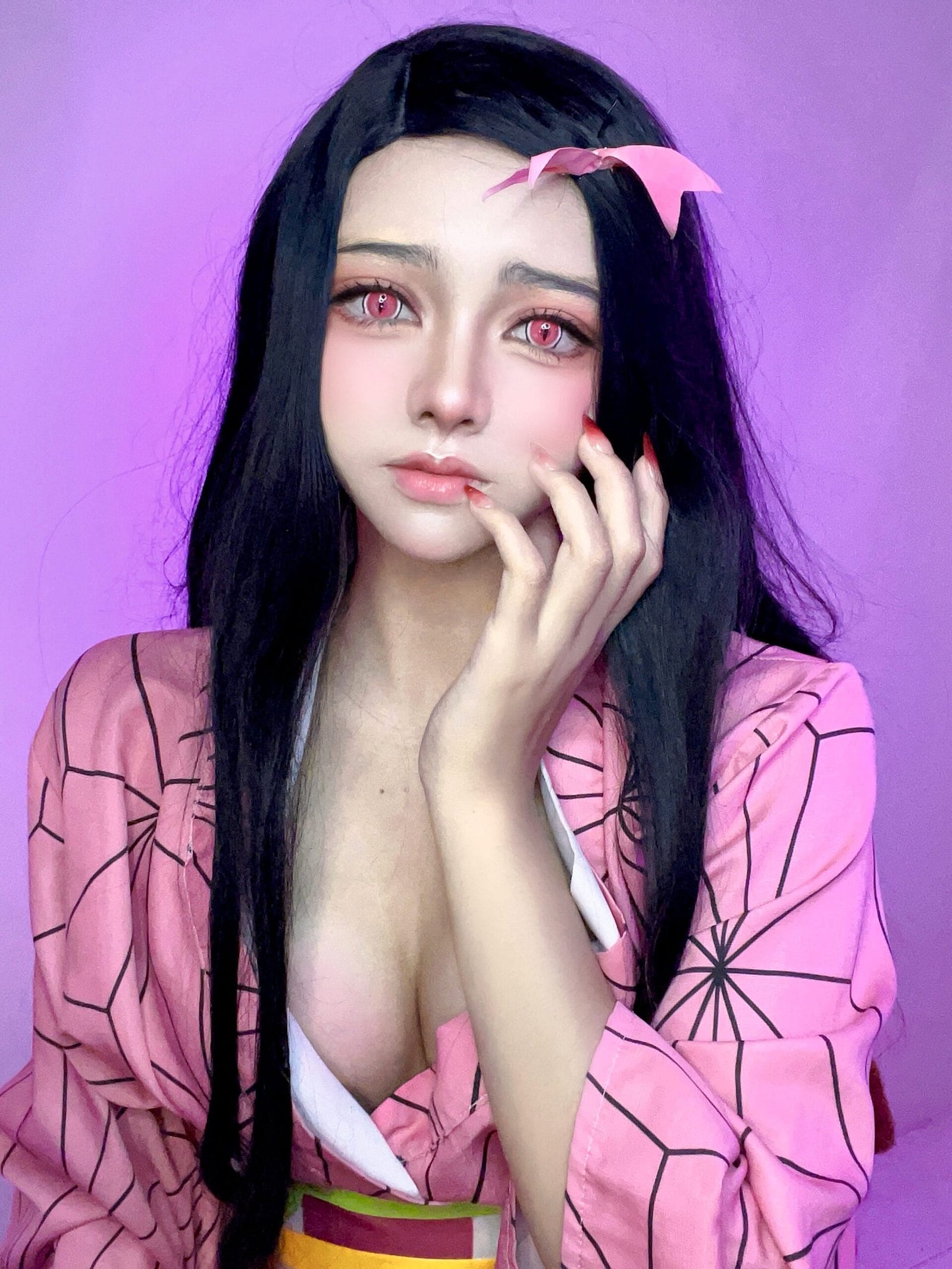 Monchy Cosplay Nezuko , WOW hot! 17 64 website by kawai.vip 2 scaled