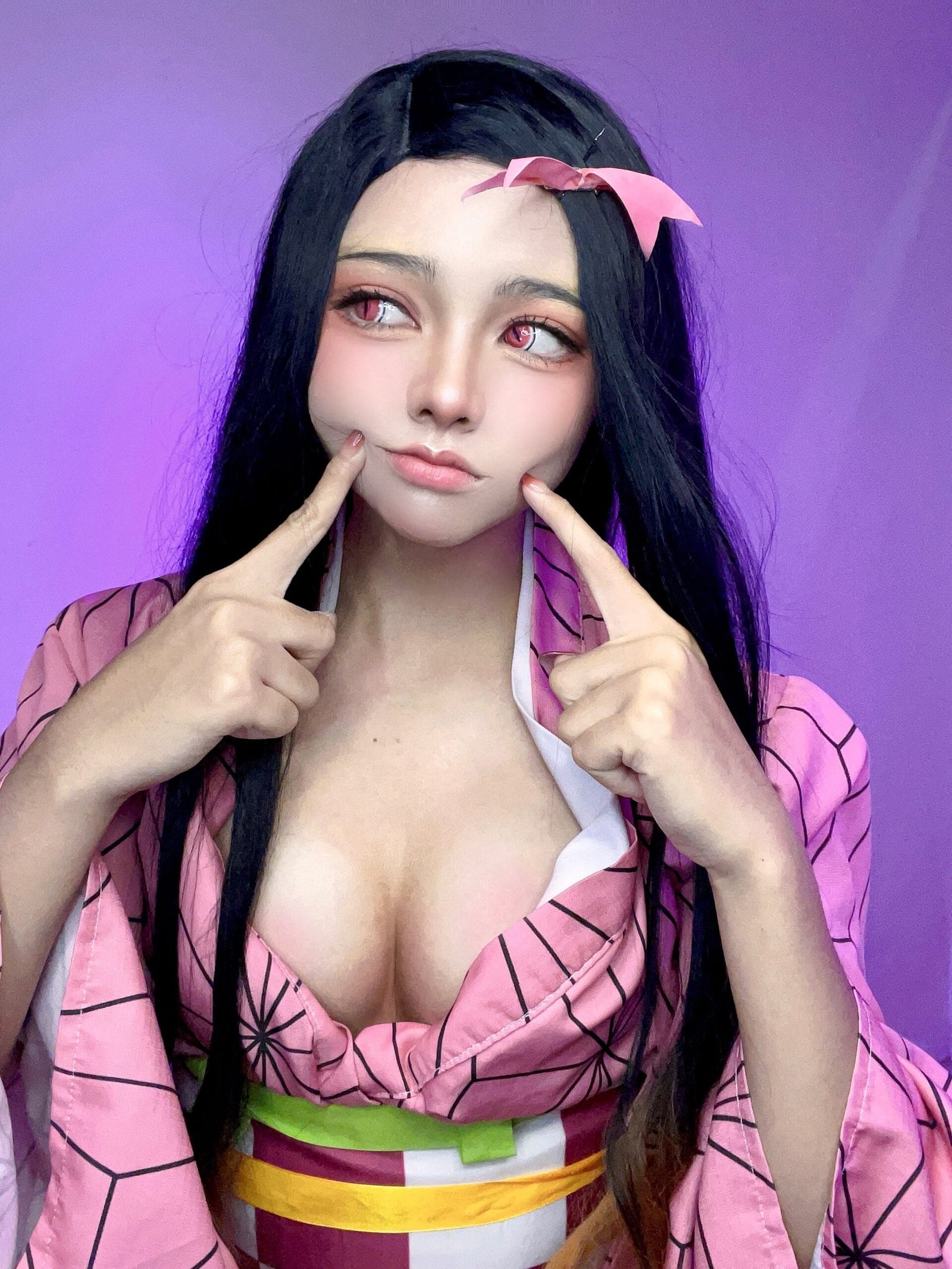 Monchy Cosplay Nezuko , WOW hot! 21 71 website by kawai.vip 1 scaled