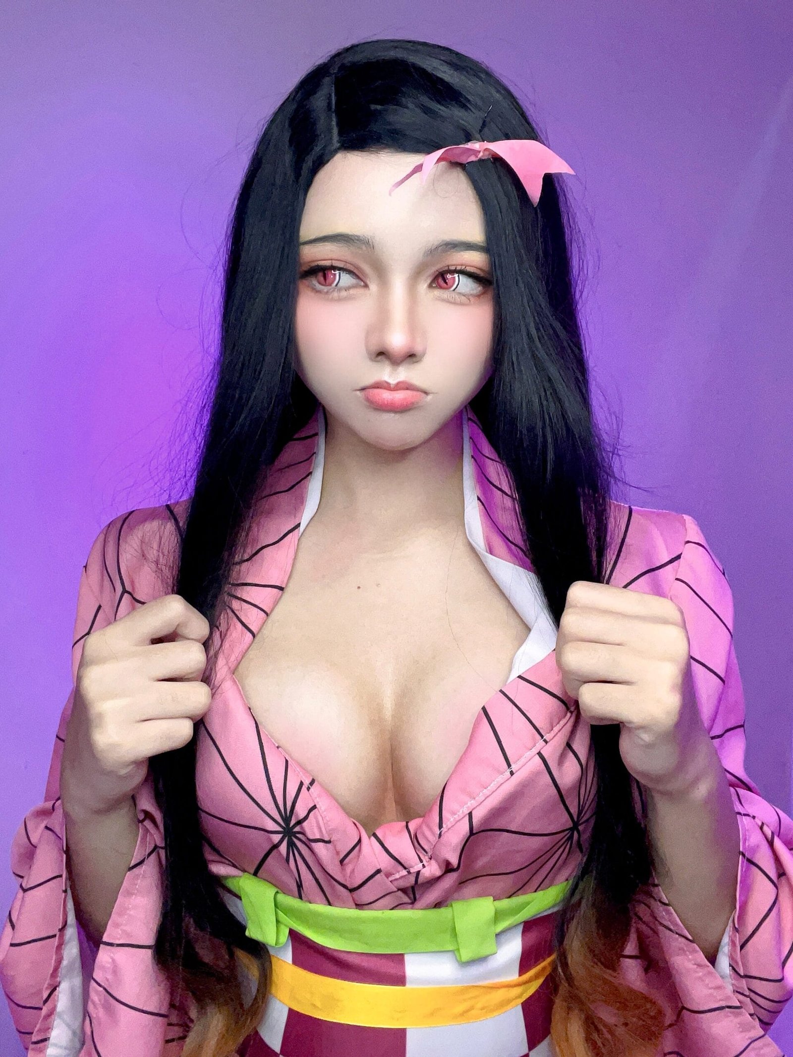 Monchy Cosplay Nezuko , WOW hot! 7 78 website by kawai.vip 1 scaled