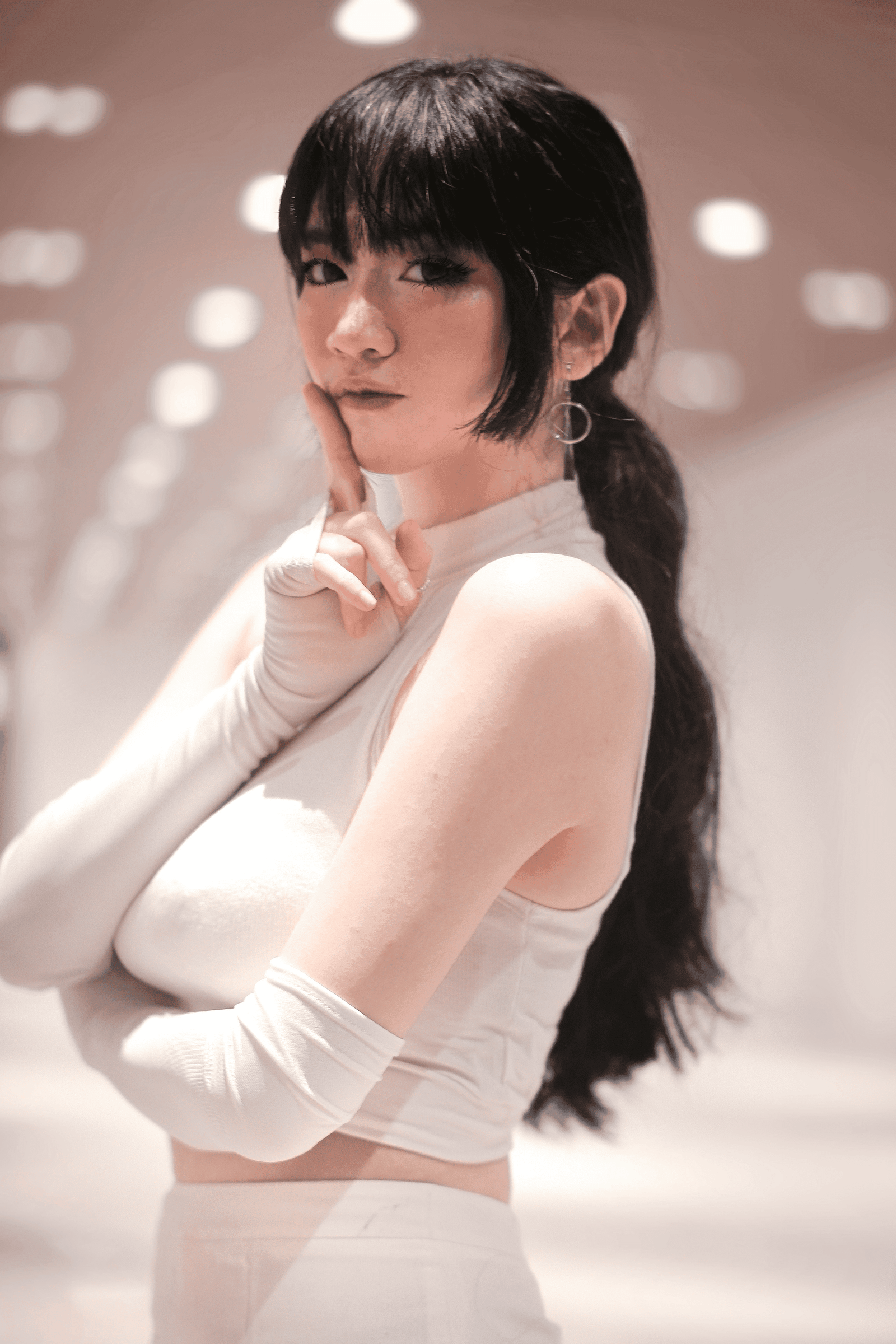 YKLN - All White! SEXY! 7 132 website by kawai.vip